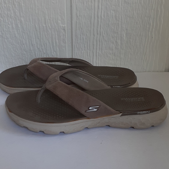 skechers goga max flip flops womens 89dd1d